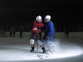 joueurs de hockey sur glace photo