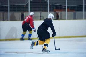 joueurs de hockey sur glace photo