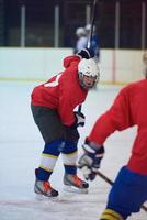 joueurs de hockey sur glace photo