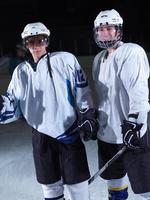 joueurs de hockey sur glace photo