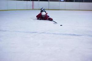 portrait de joueur de hockey sur glace photo