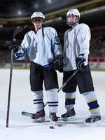 joueurs de hockey sur glace photo