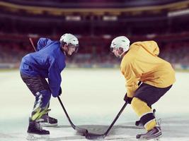 joueurs de hockey sur glace photo