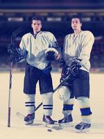 joueurs de hockey sur glace photo