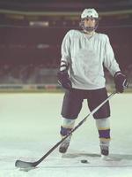 portrait de joueur de hockey photo