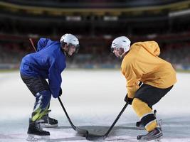 joueurs de hockey sur glace photo