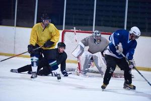 gardien de but de hockey sur glace photo