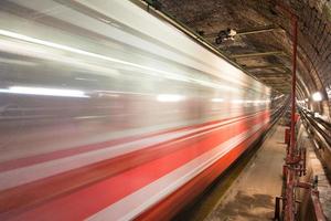 Ancienne ligne de tunnel de Karakoy à la rue Istiklal, Istanbul photo