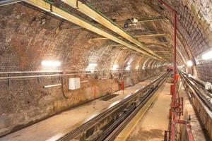 Ancienne ligne de tunnel de Karakoy à la rue Istiklal, Istanbul photo