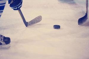 joueurs de hockey sur glace photo