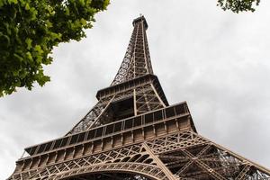 tour eiffel paris vue rapprochée photo