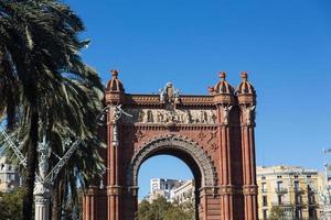 arc de triomphe barcelone photo