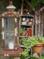 l'heure d'été dans un jardin allemand photo