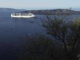 l'île de santorin photo