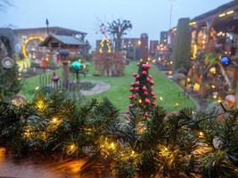 l'heure d'hiver dans le jardin photo