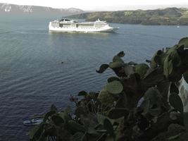 l'île de santorin photo