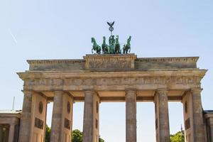 Berlin, Allemagne, 2022 -le brandenburger tor photo