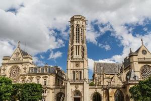 l'église de saint-germain-l'aux errois, paris, france photo