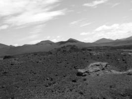 île de lanzarote en espagne photo