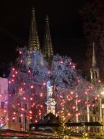 eau de Cologne au moment de noël photo