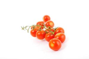 vue isolée de la tomate photo