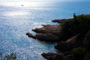 Vue sur la costa brava catalane, sant feliu de guixols, espagne photo