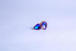 boucles d'oreilles avec diamants photo