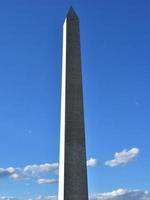 monument de washington dans la capitale des états-unis photo