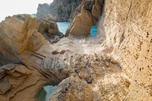 sa pedrera de cala de hort, atlantis en fin d'après-midi photo