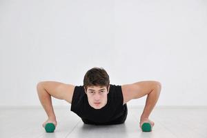 séance d'entraînement de remise en forme homme photo