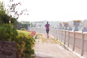 jogging femme sportive photo