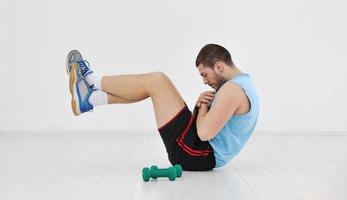 séance d'entraînement de remise en forme homme photo