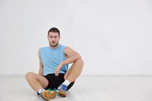 séance d'entraînement de remise en forme homme photo