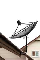 satellite standard sur le toit photo