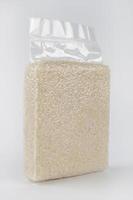 riz au jasmin en sachet sous vide photo