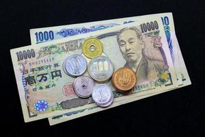 yen japonais, pièce de monnaie, argent photo