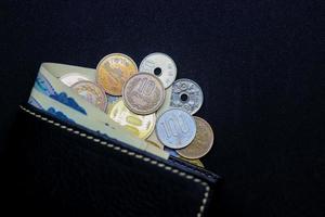 yen japonais, pièce de monnaie, argent photo