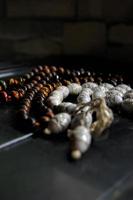 perles de prière avec une variété d'angles de photo