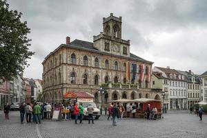 weimar, allemagne, 2014. vue de l'hôtel de ville de weimar allemagne photo