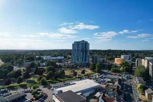 Superbe vue aérienne de hemel hempstead england uk ville d'angleterre photo