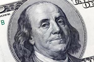 Benjamin Franklin billet de 100 dollars