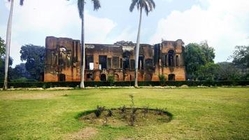 le complexe de résidence britannique dans la ville de lucknow, en inde. photo