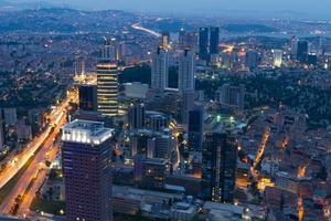 paysage urbain d'istanbul en turkiye photo