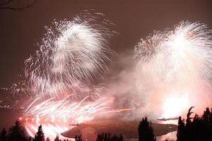 Feux d'artifice sur Halic, Istanbul photo