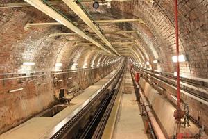 Ancienne ligne de tunnel de Karakoy à la rue Istiklal, Istanbul photo