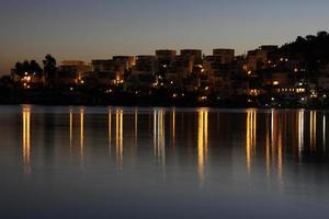 ville de bodrum depuis mugla, turquie photo