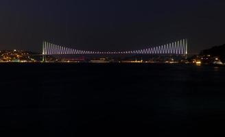 Pont du Bosphore d'Istanbul photo