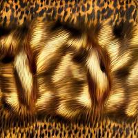 conception de foulard en soie rondes léopard, textile de mode. photo