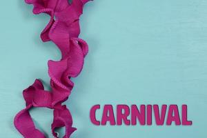 thèmes de carnaval avec arrière-plans pour illustrer les questions journalistiques photo