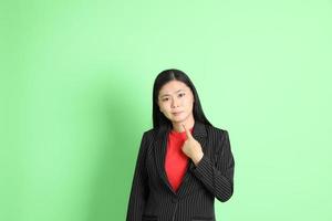 femme d'affaires asiatique photo